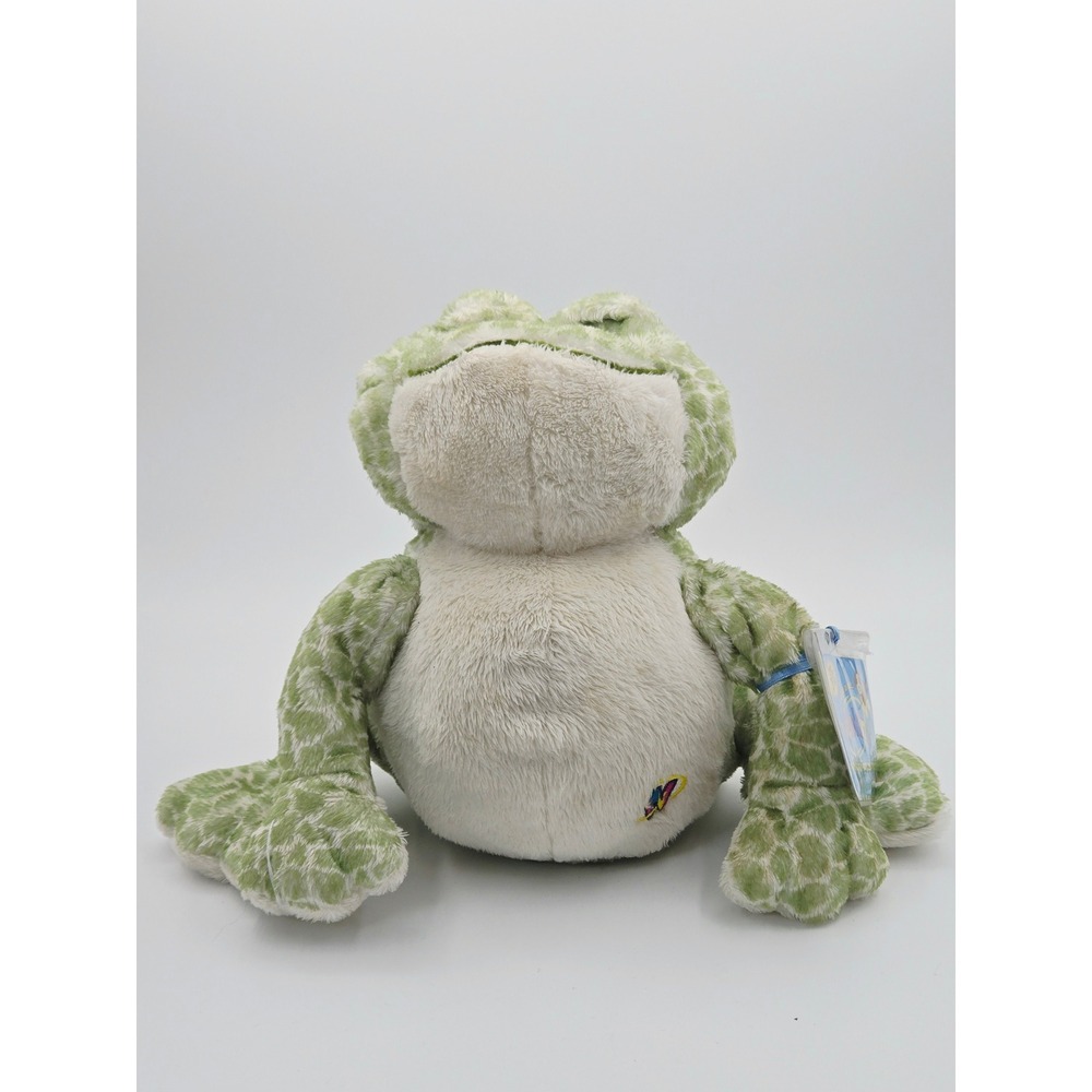 Webkinz Spotted Frog Plush HM142 Green White Ganz NWT with Sealed Secret Code